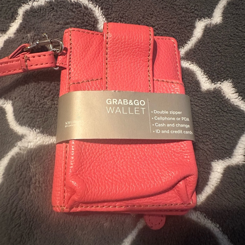 Gianni Bernini Coral Grab & Go Wallet